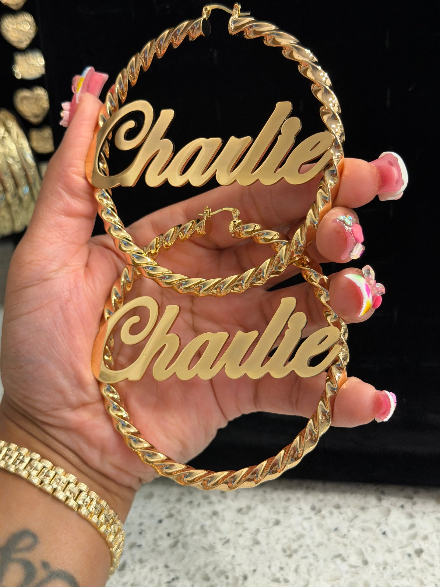 CUSTOM TWIST HOOPS
