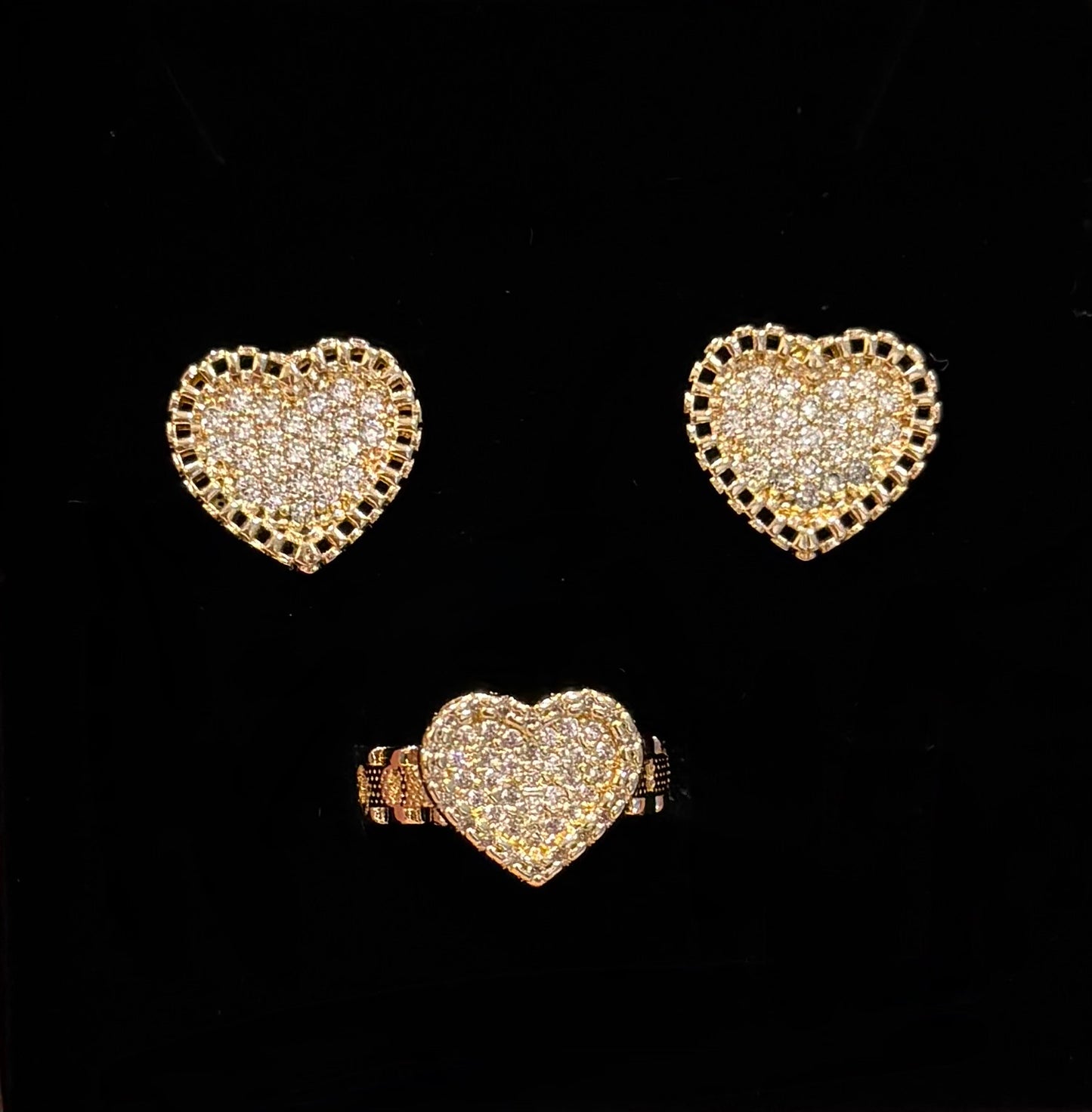 ROLEX RING HEART SET